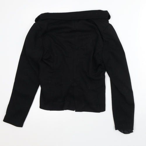 New Look Womens Black Jacket Blazer Size 10