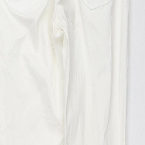 Sandwich Womens White Cotton Skinny Jeans Size 8 L30 in Regular