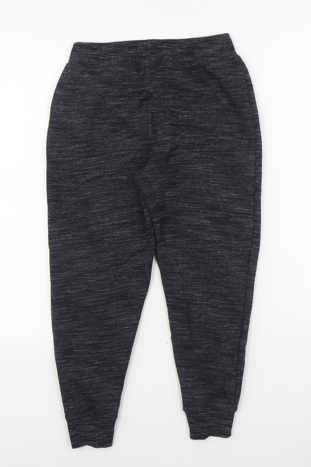 McKenzie Boys Black Cotton Jogger Trousers Size 11-12 Years Regular Tie