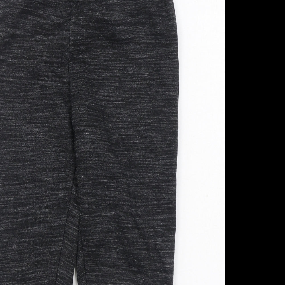 McKenzie Boys Black Cotton Jogger Trousers Size 11-12 Years Regular Tie