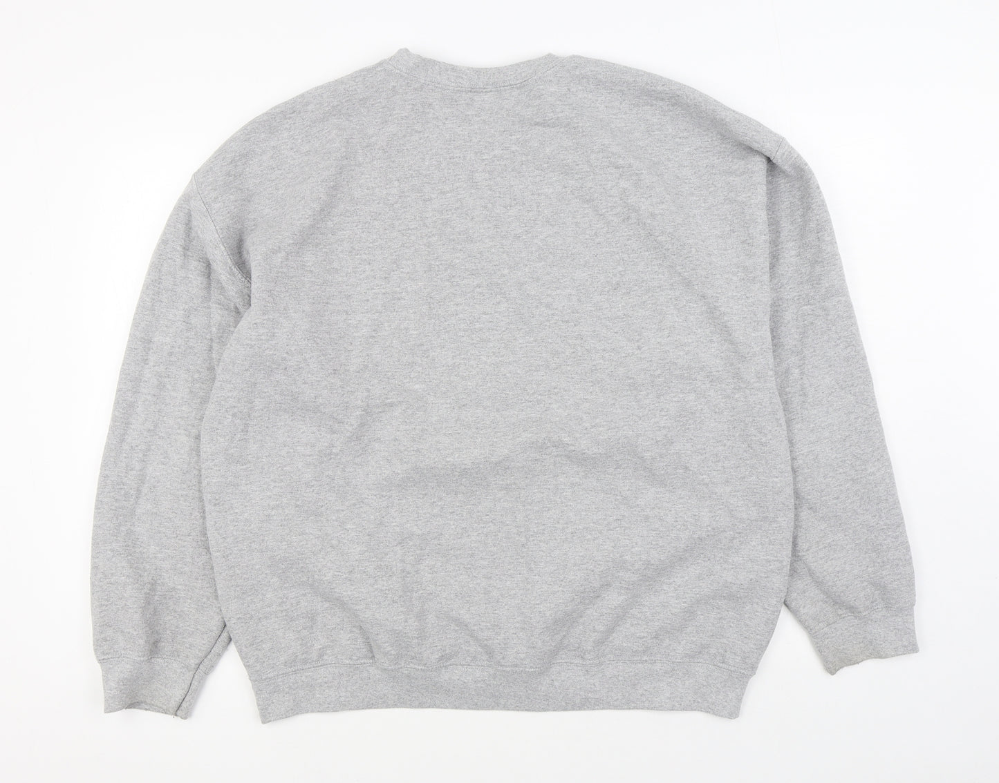 Preworn Womens Grey Cotton Pullover Sweatshirt Size XL Pullover - Wonder Woman