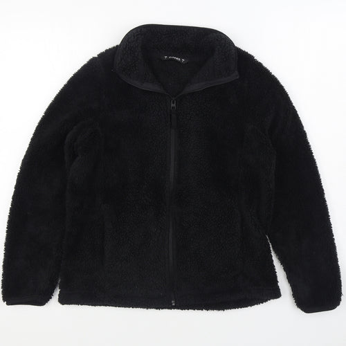 Dunnes Stores Womens Black Jacket Size S Zip