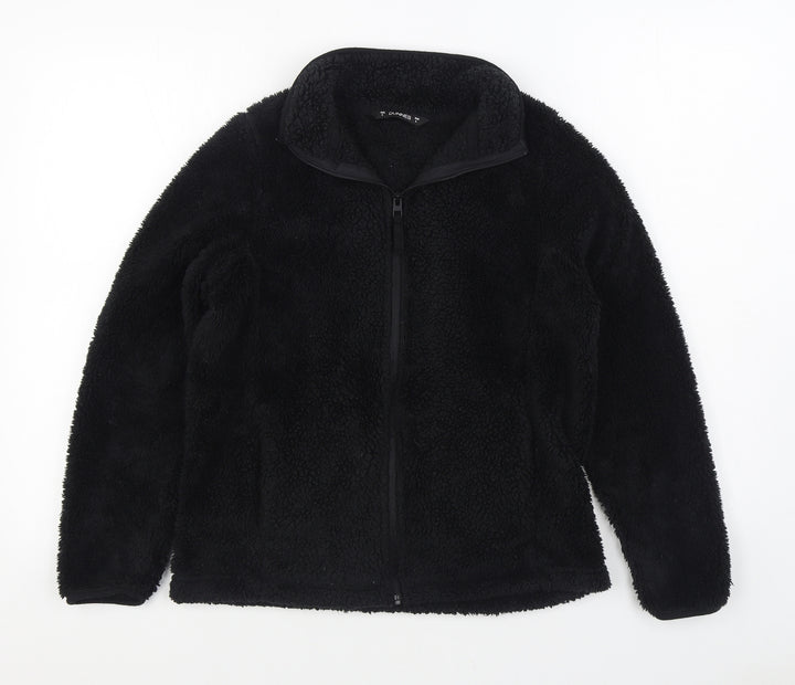 Dunnes Stores Womens Black Jacket Size S Zip