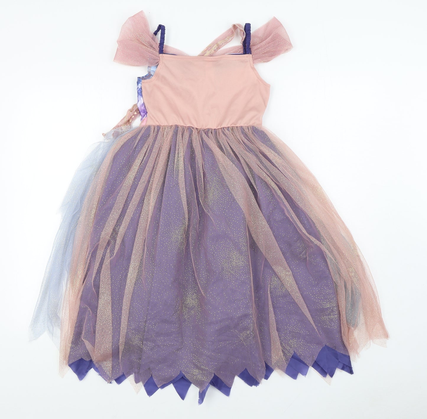 George Girls Multicoloured Polyester Ball Gown Size 7-8 Years Sweetheart Pullover