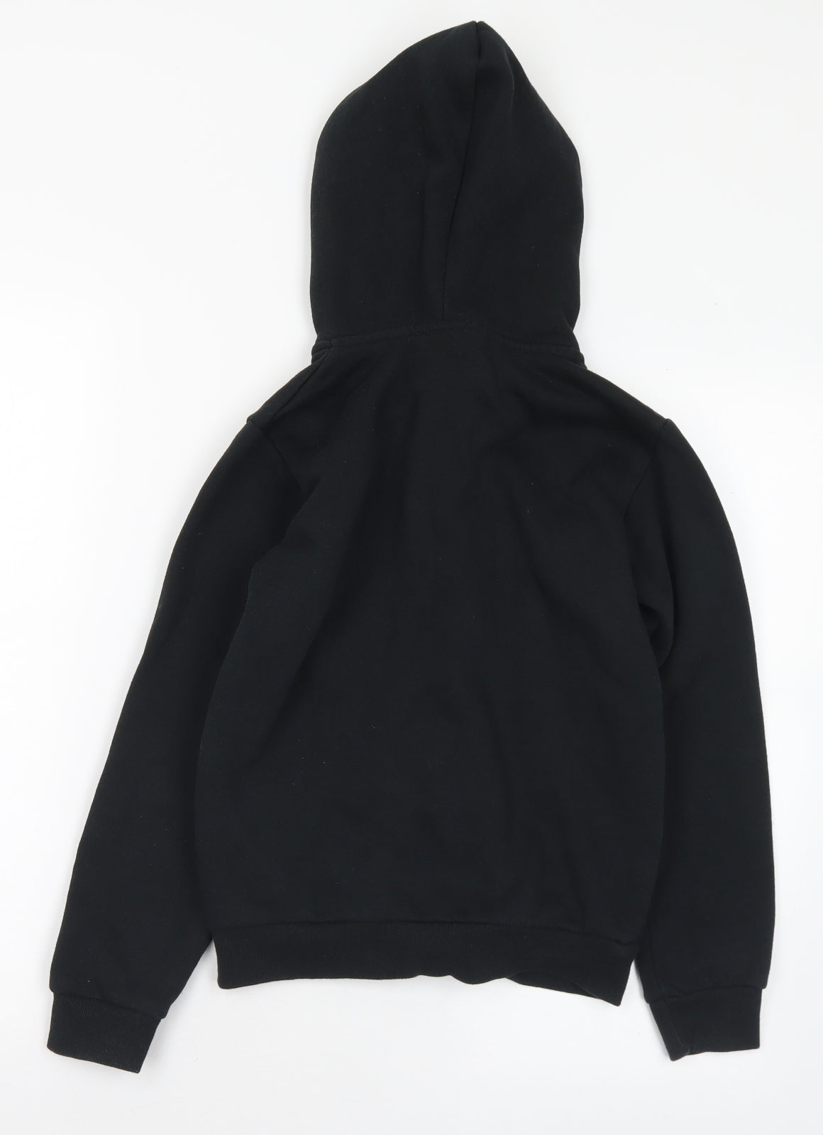 McKenzie Boys Black Polyester Full Zip Hoodie Size 12-13 Years Zip - Logo