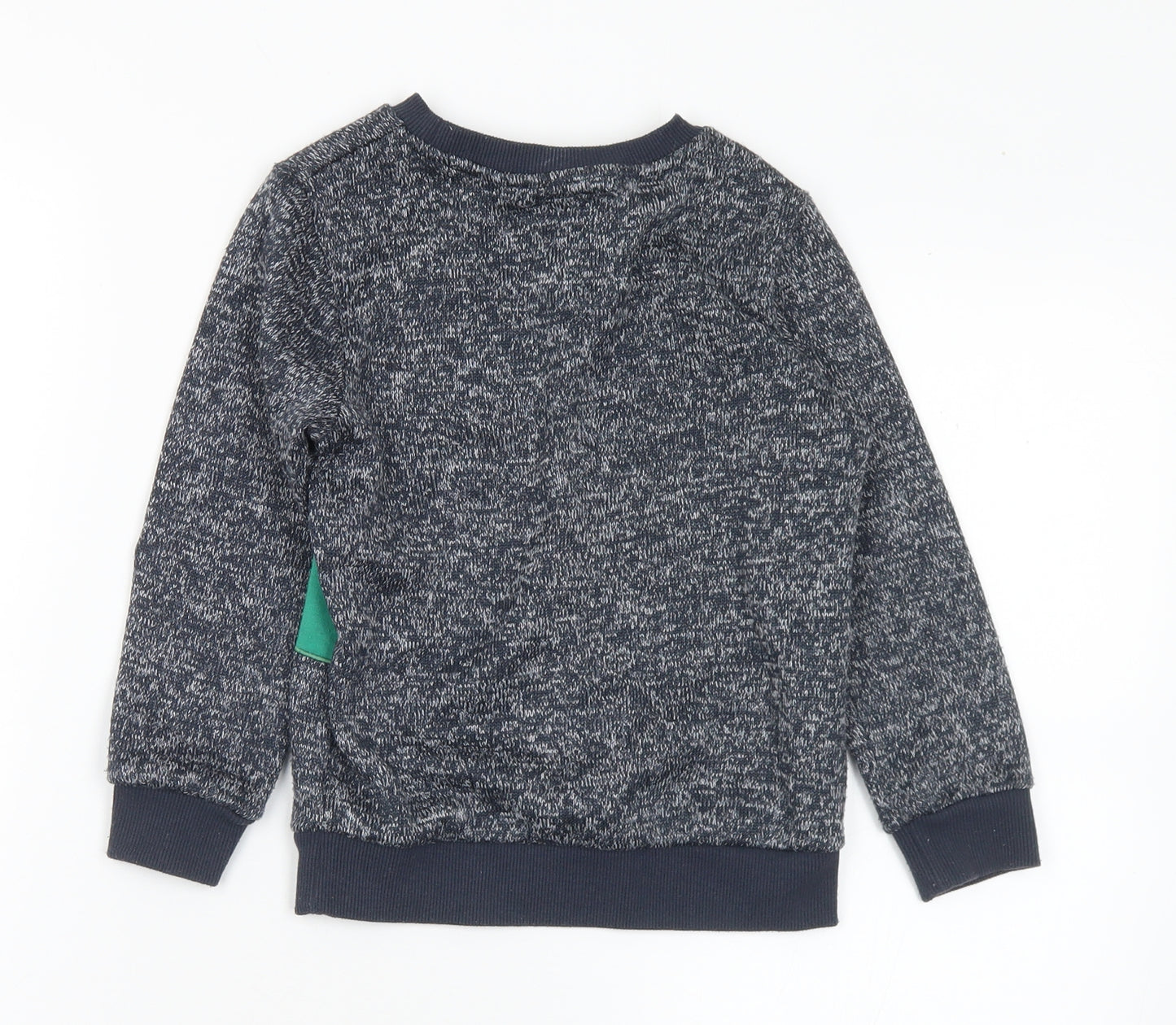 TU Boys Multicoloured Polyester Pullover Sweatshirt Size 3-4 Years - Dinosaur