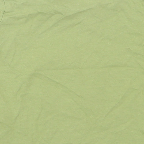 Primark Boys Green Cotton Basic T-Shirt Size 12-18 Months Collared Pullover
