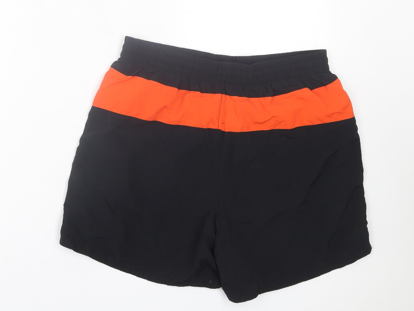 Slazenger Boys Black Polyester Sweat Shorts Size 13 Years Regular Tie
