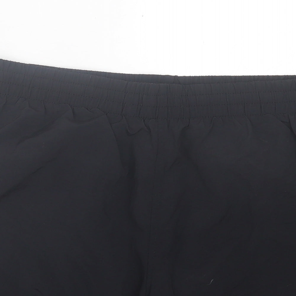 Slazenger Boys Black Polyester Sweat Shorts Size 13 Years Regular Tie