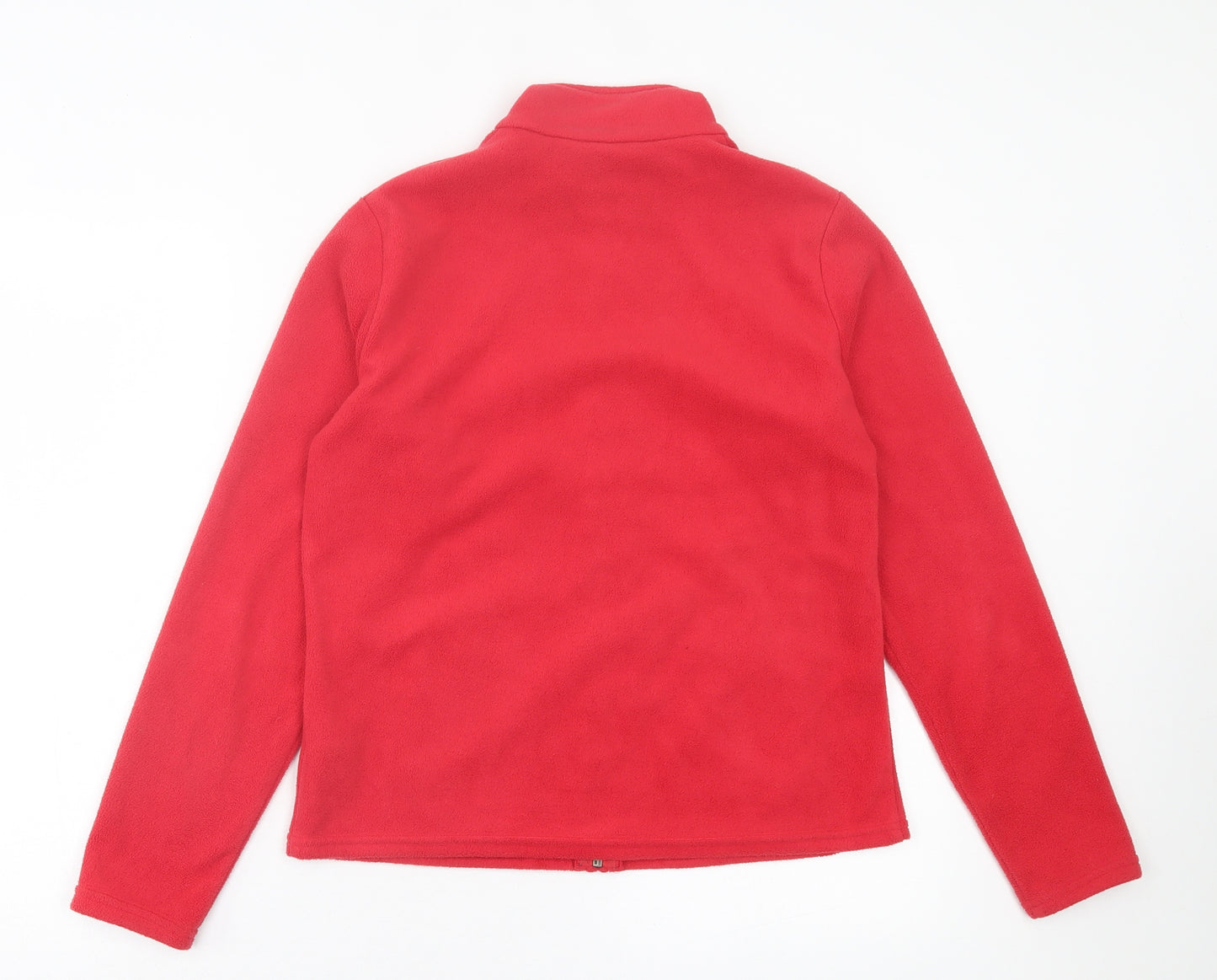 Marks and Spencer Womens Red Jacket Size 14 Zip