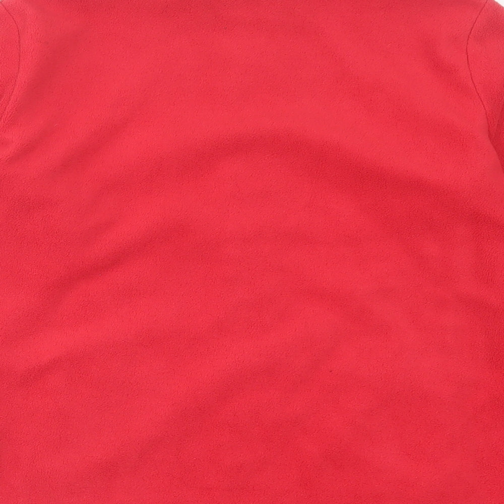 Marks and Spencer Womens Red Jacket Size 14 Zip