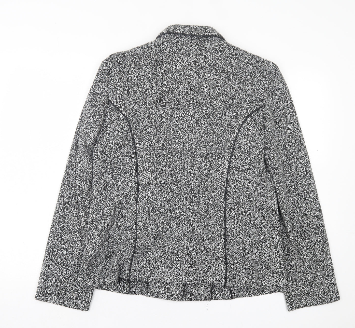 Roman Womens Grey Jacket Size 14 Button