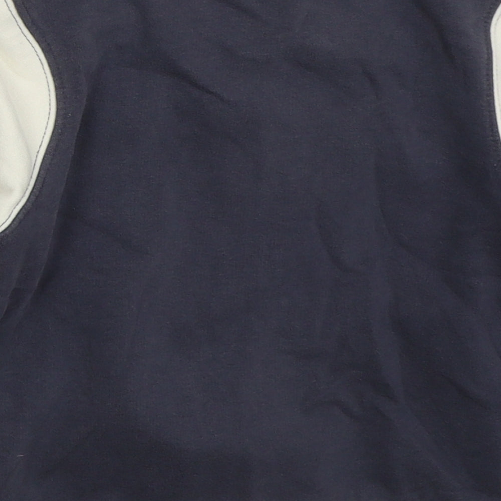 George Boys Blue Jacket Size 12-18 Months Button - College Athletics