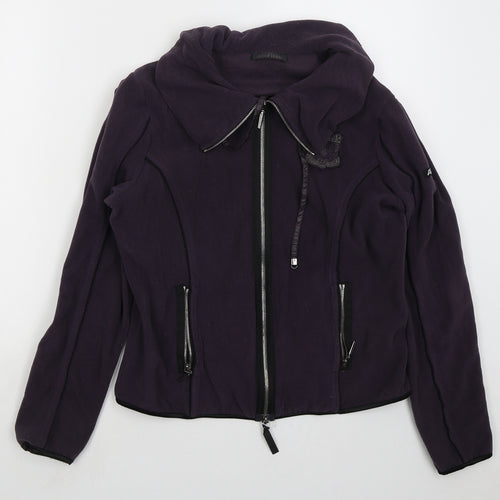 Airfield Womens Purple Jacket Size 12 Zip