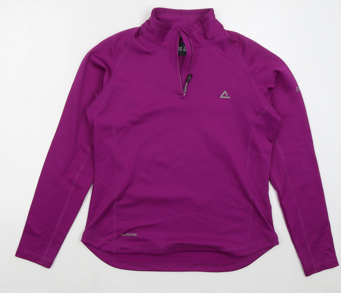 Dare 2B Womens Pink Polyester Pullover Sweatshirt Size 14 Zip