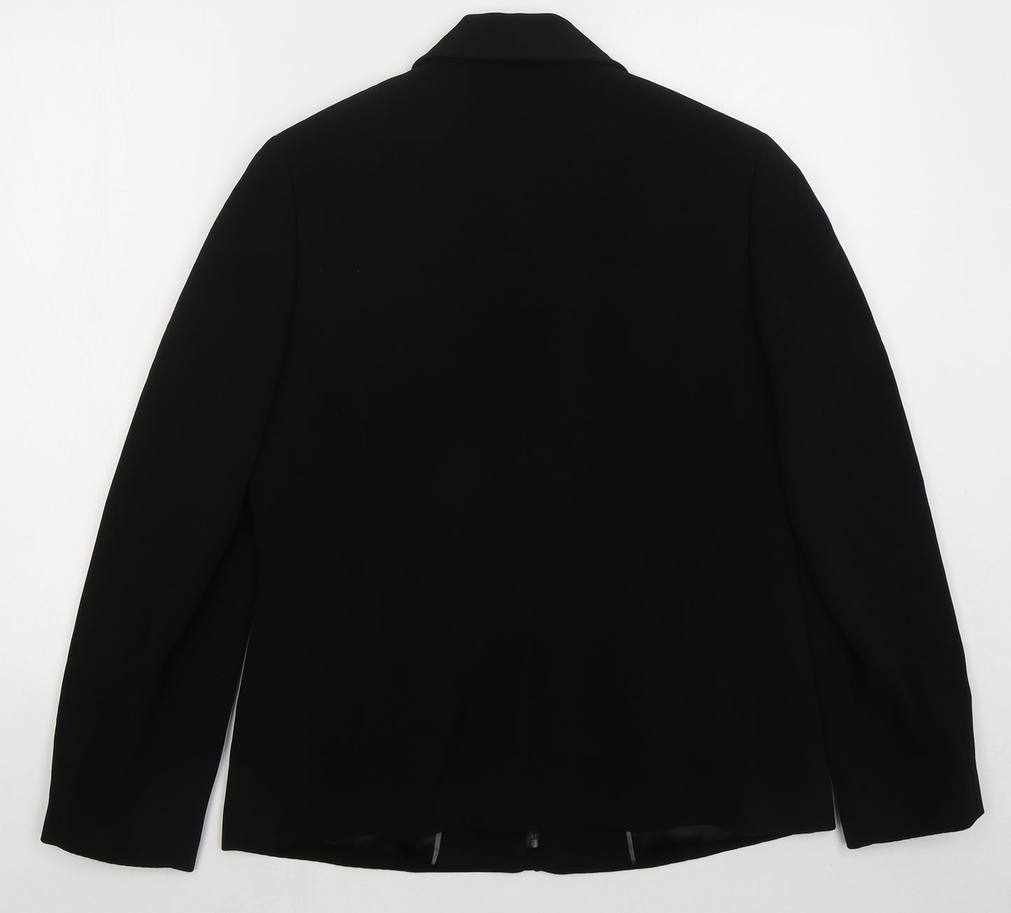 Planet Womens Black Jacket Size 14 Zip