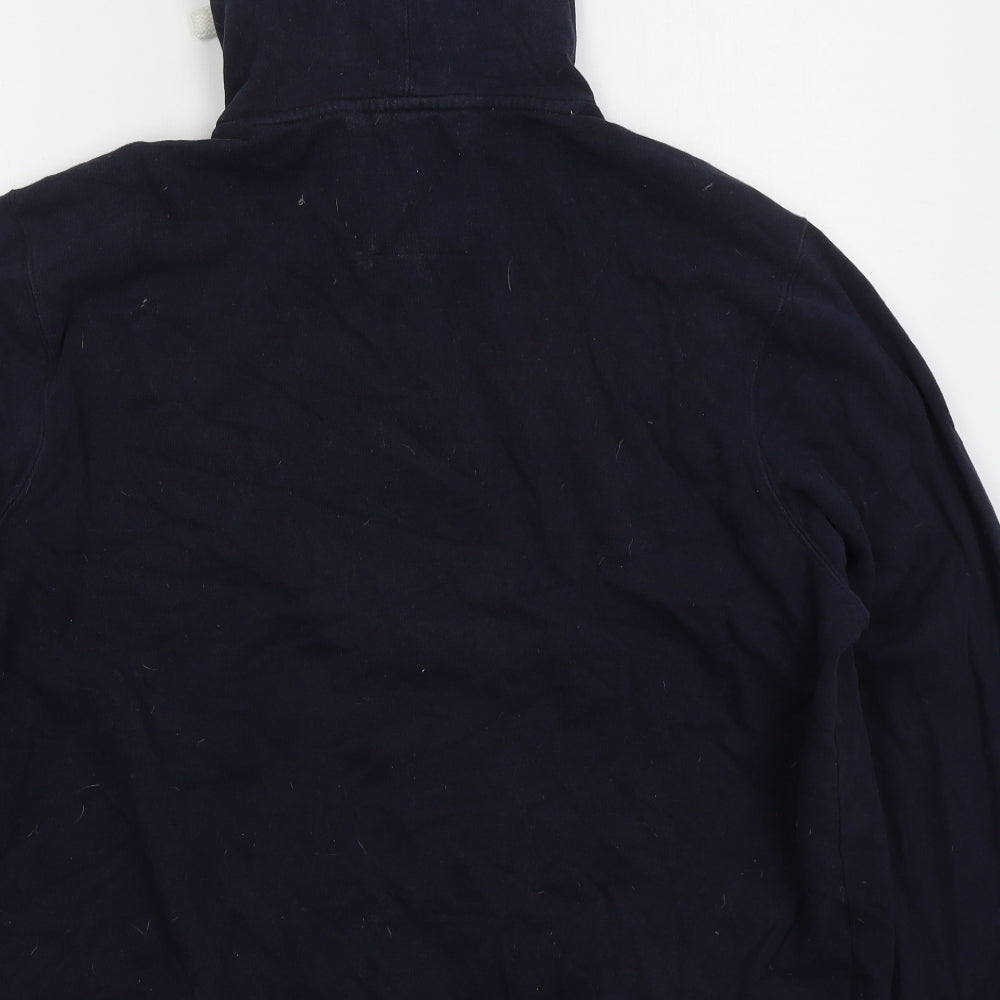 George Mens Blue Cotton Pullover Hoodie Size XL - Oklahoma