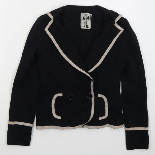 NEXT Womens Black Jacket Size S Button