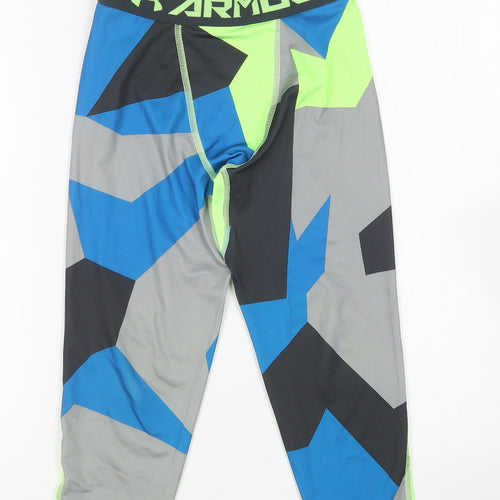 Under armour Boys Multicoloured Polyester Jogger Trousers Size 9-10 Years Regular
