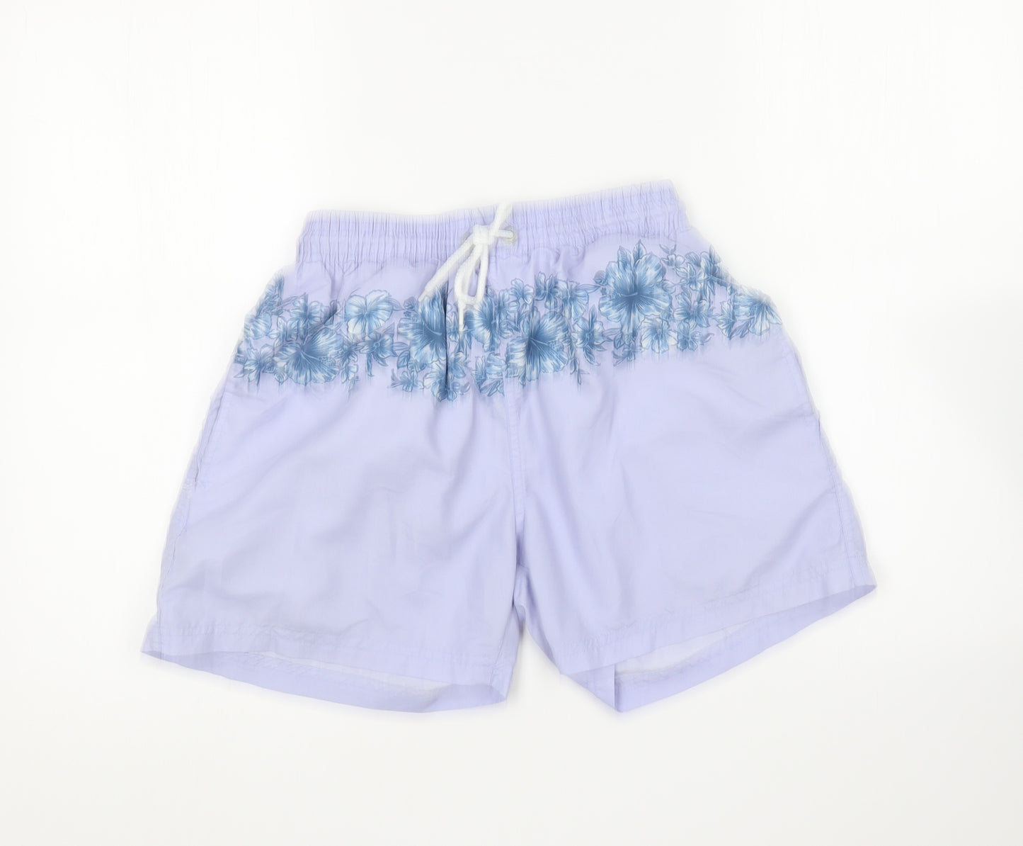 East Pole Mens Purple Polyester Sweat Shorts Size M L6 in Regular