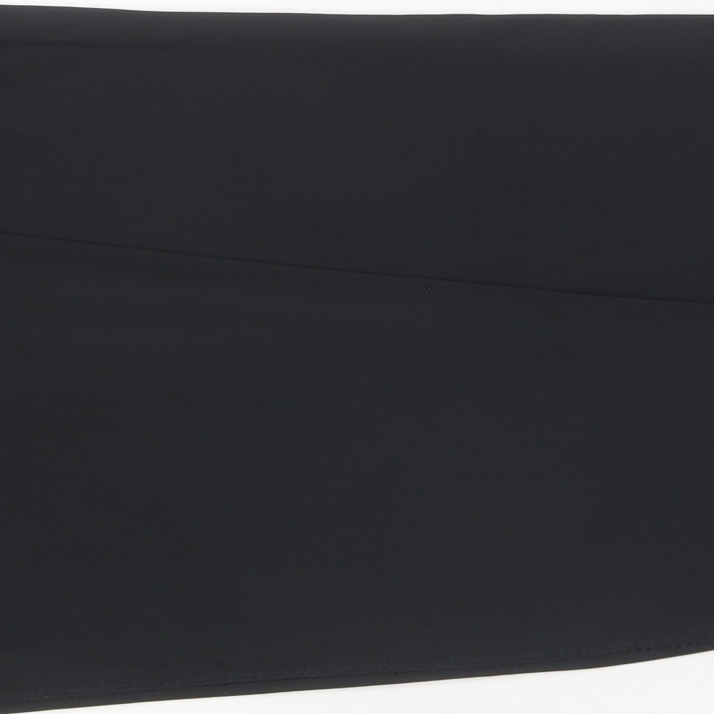 Atmosphere Womens Black Polyester Compression Leggings Size 14 L27 in Regular