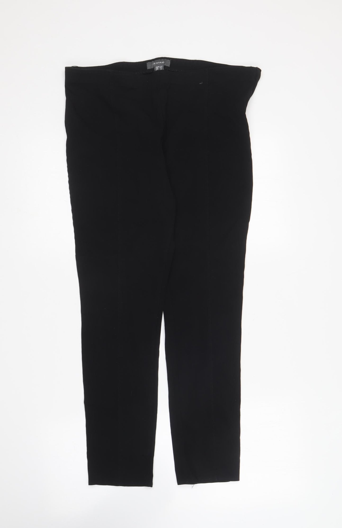 Primark Womens Black Viscose Jegging Leggings Size 16 L26 in