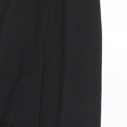 SheIn Girls Black Polyester Jogger Trousers Size 8 Years L20 in Regular