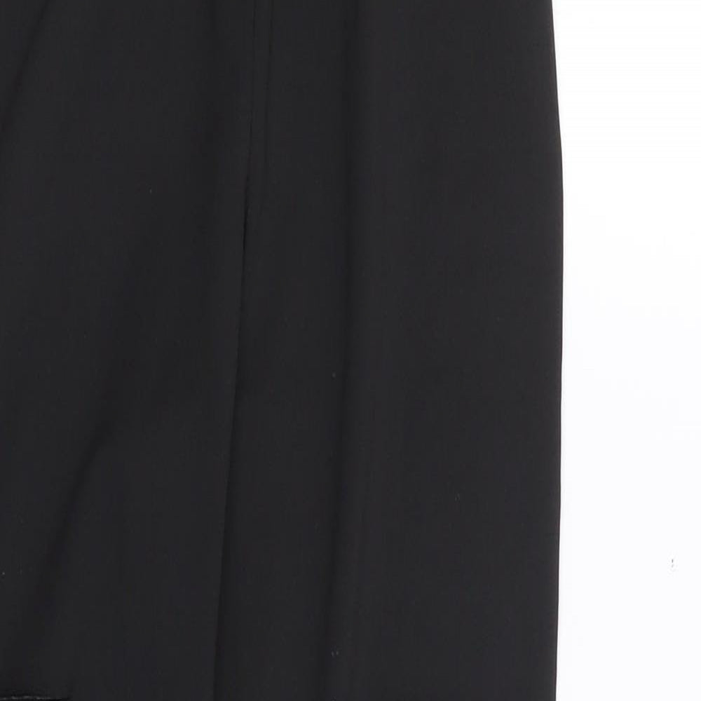 SheIn Girls Black Polyester Jogger Trousers Size 8 Years L20 in Regular