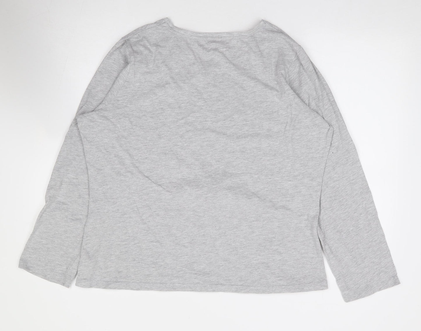 George Womens Grey Cotton Jersey T-Shirt Size 20 Round Neck - Boofle, Christmas