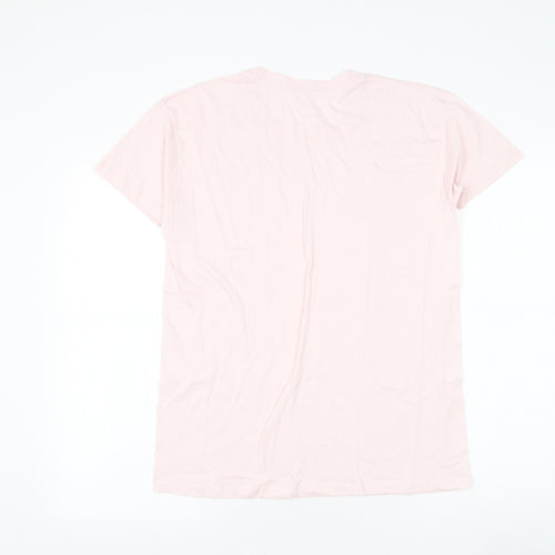 Dead threads Womens Pink Polyester Basic T-Shirt Size S Round Neck