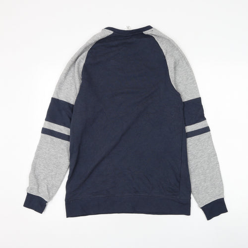 Clothing & Co Mens Grey Polyester Pullover Sweatshirt Size XS