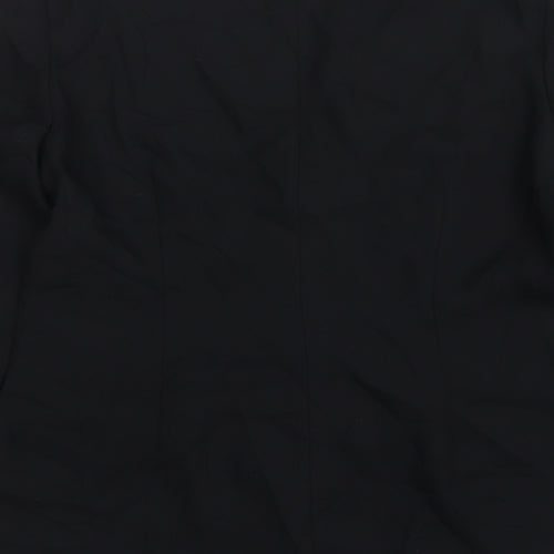 Berkertex Womens Black Polyester Jacket Suit Jacket Size 12