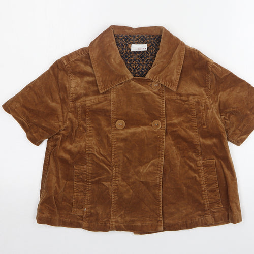 NEXT Girls Brown Jacket Size 11-12 Years