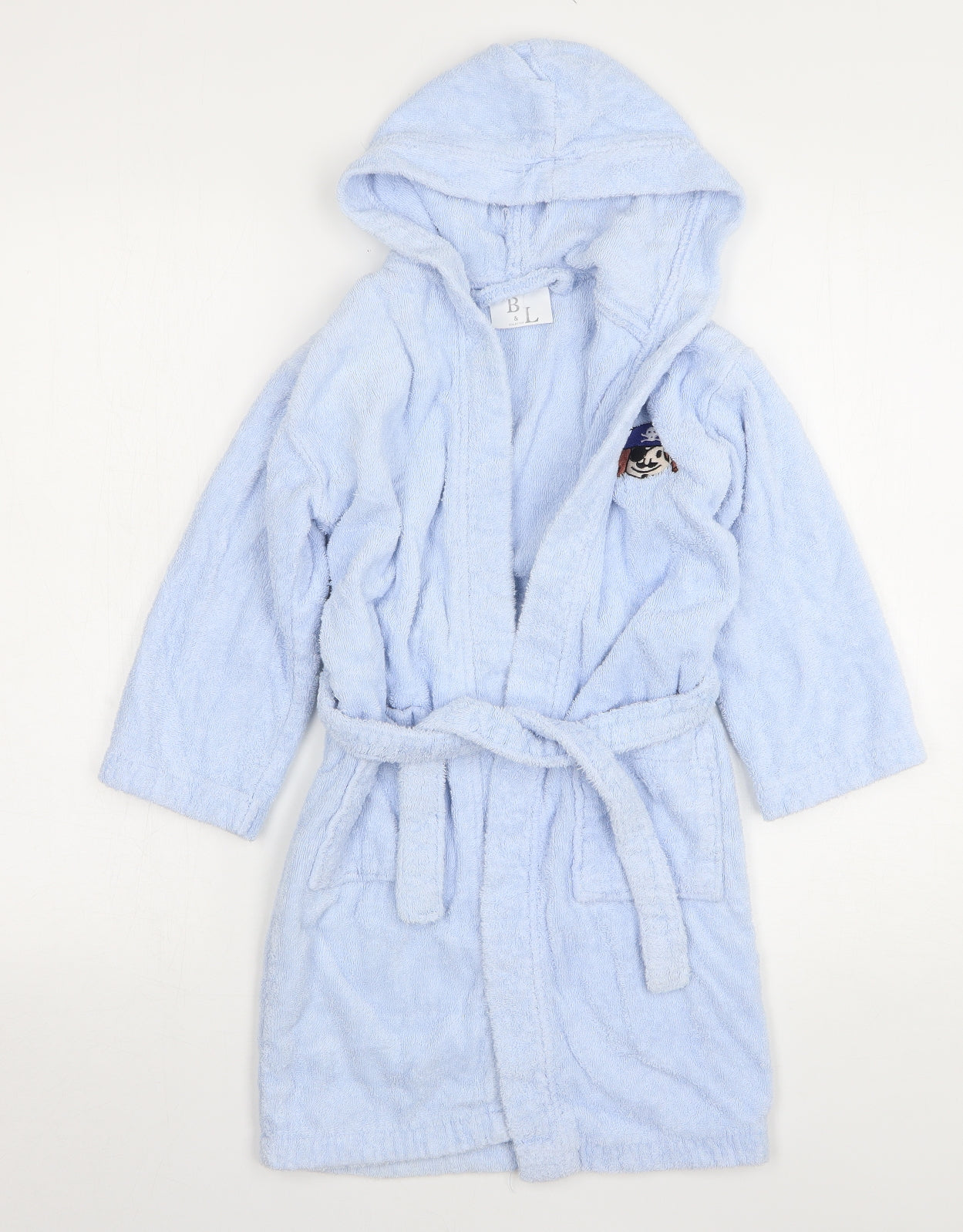 B&L Boys Blue Polyester Gown Size 5-6 Years