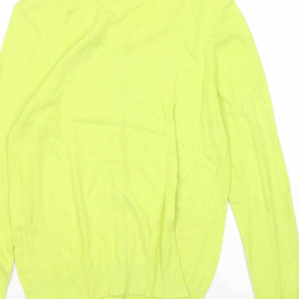 George Womens Green Round Neck Viscose Cardigan Jumper Size 10