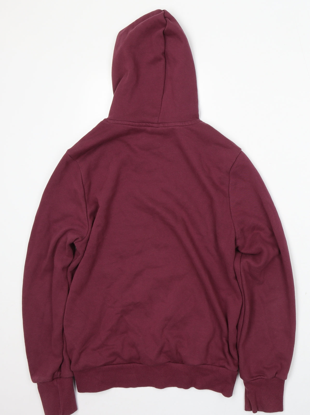 adidas Girls Purple Cotton Pullover Hoodie Size 14-15 Years