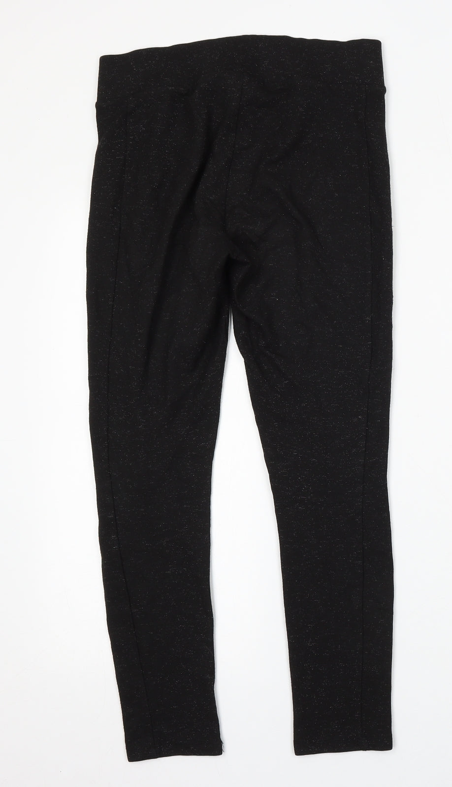 NEXT Womens Black Viscose Jogger Leggings Size 10 L26 in