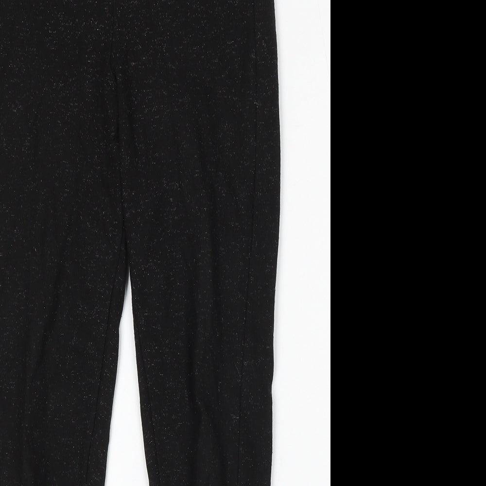 NEXT Womens Black Viscose Jogger Leggings Size 10 L26 in