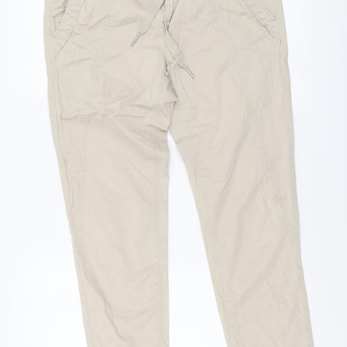 We Love Chelsea Womens Beige Cotton Chino Trousers Size 28 L28 in Regular