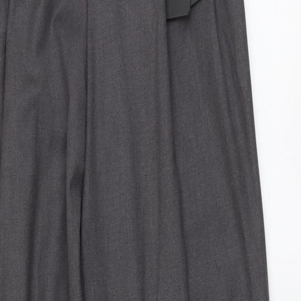 Babylon Womens Grey Polyamide Trousers Size 12 L33 in Regular