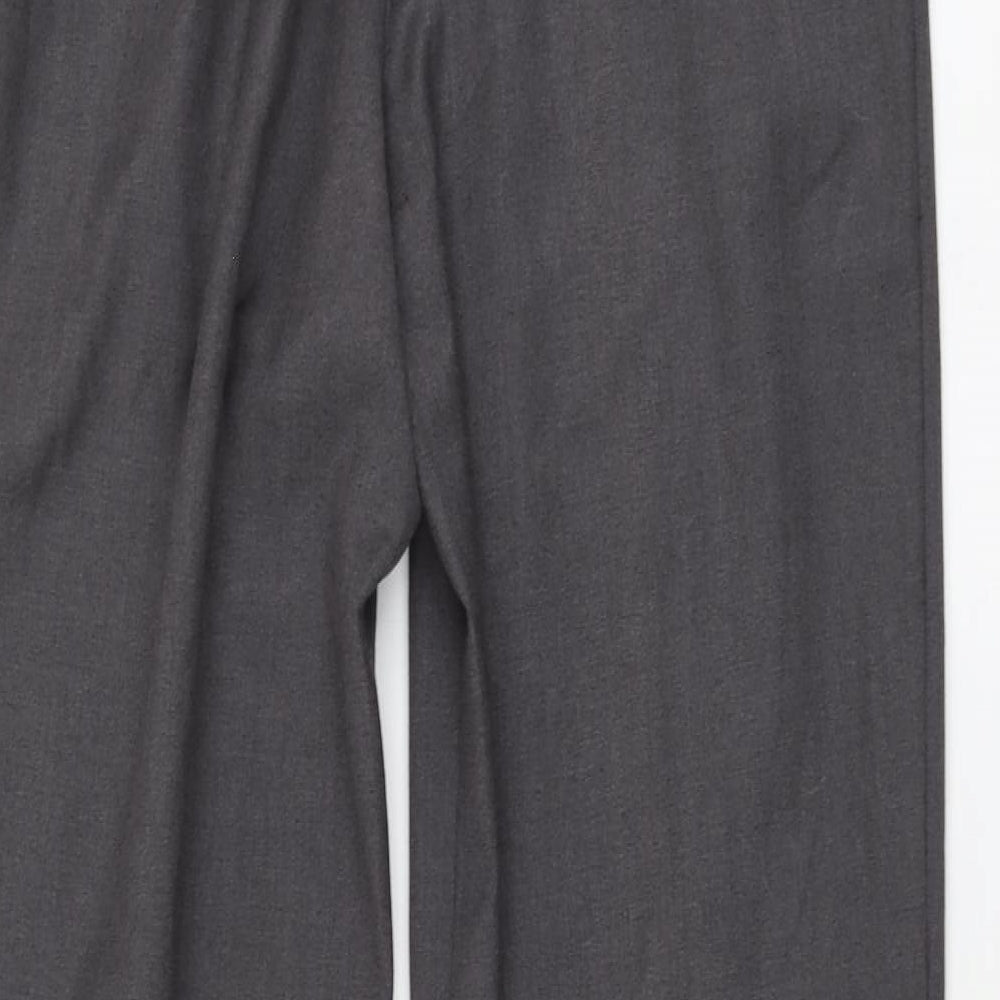 Babylon Womens Grey Polyamide Trousers Size 12 L33 in Regular