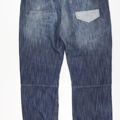No Fear Mens Blue Cotton Jegging Jeans Size 38 L30 in Regular