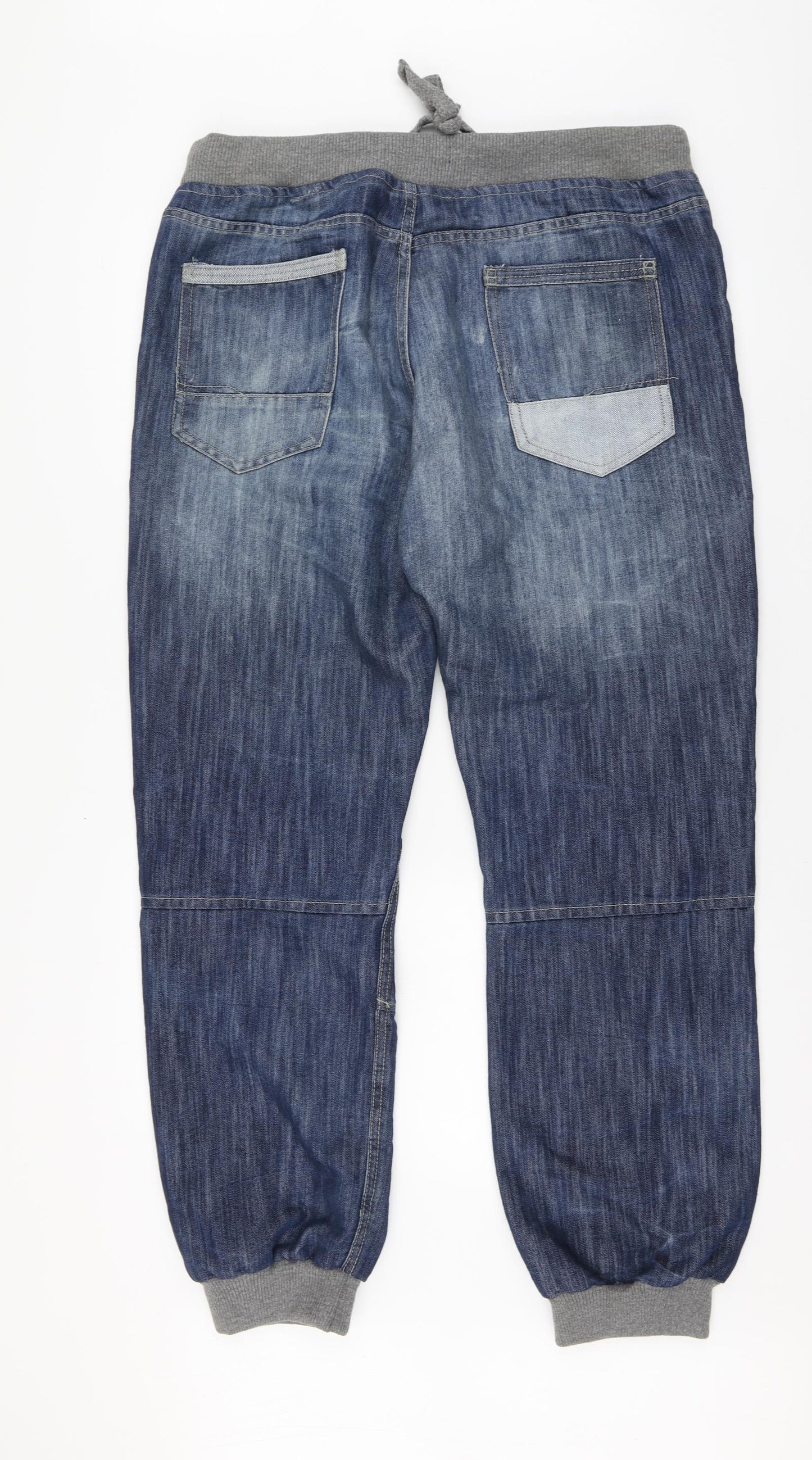 No Fear Mens Blue Cotton Jegging Jeans Size 38 L30 in Regular
