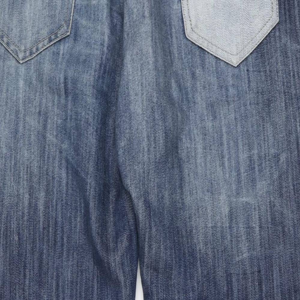 No Fear Mens Blue Cotton Jegging Jeans Size 38 L30 in Regular