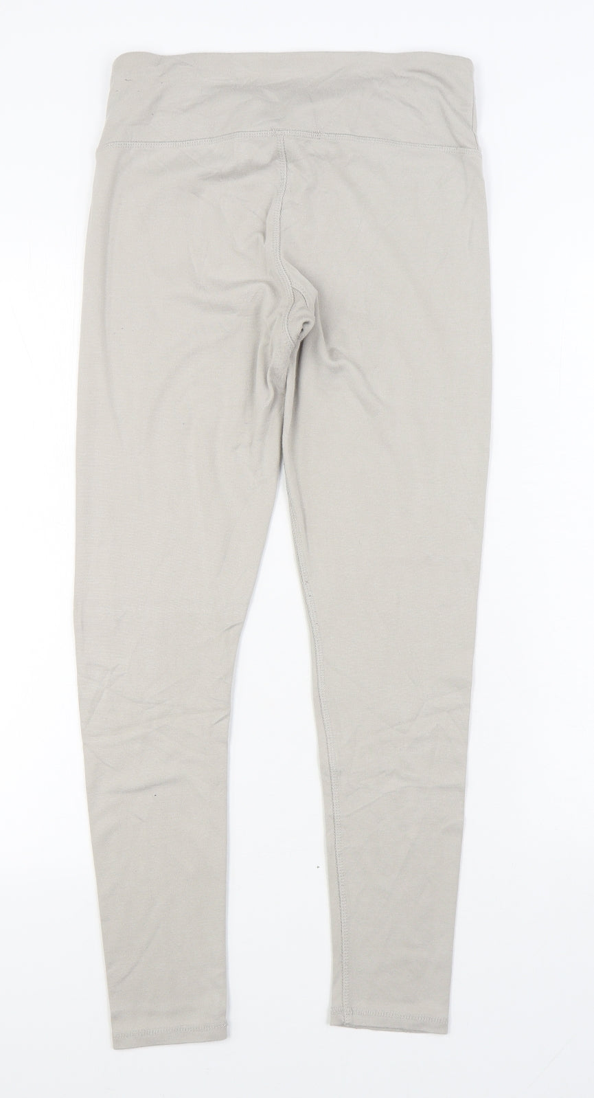 Workout Womens Grey Cotton Jogger Leggings Size S L28 in