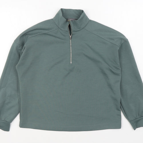 Matalan Womens Green Jacket Size S Zip