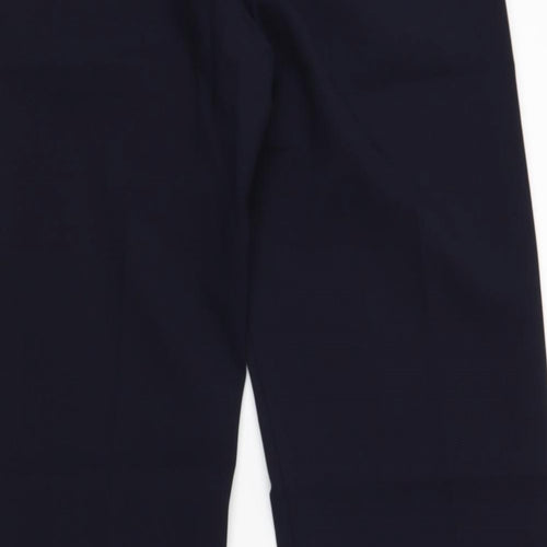 Atmosphere Womens Blue Polyester Dress Pants Trousers Size 8 L31 in Regular Hook & Eye
