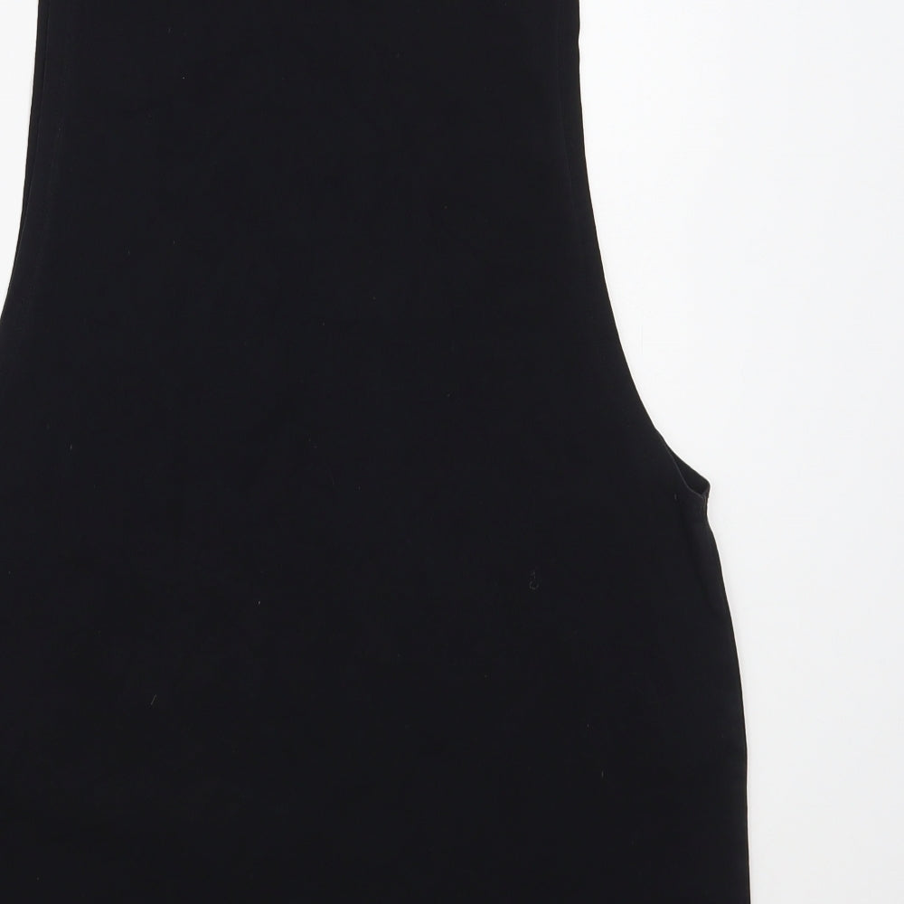 Doyoueven Mens Black Cotton T-Shirt Size L Crew Neck