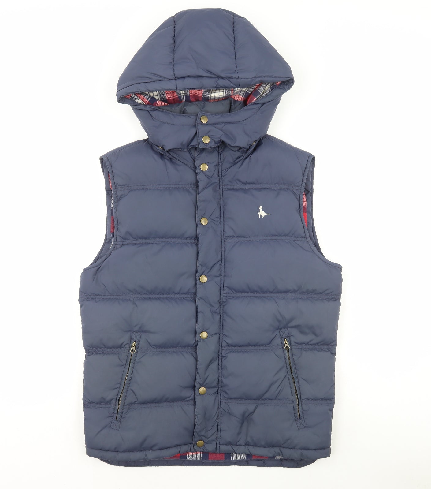 Jack Wills Womens Blue Gilet Jacket Size S