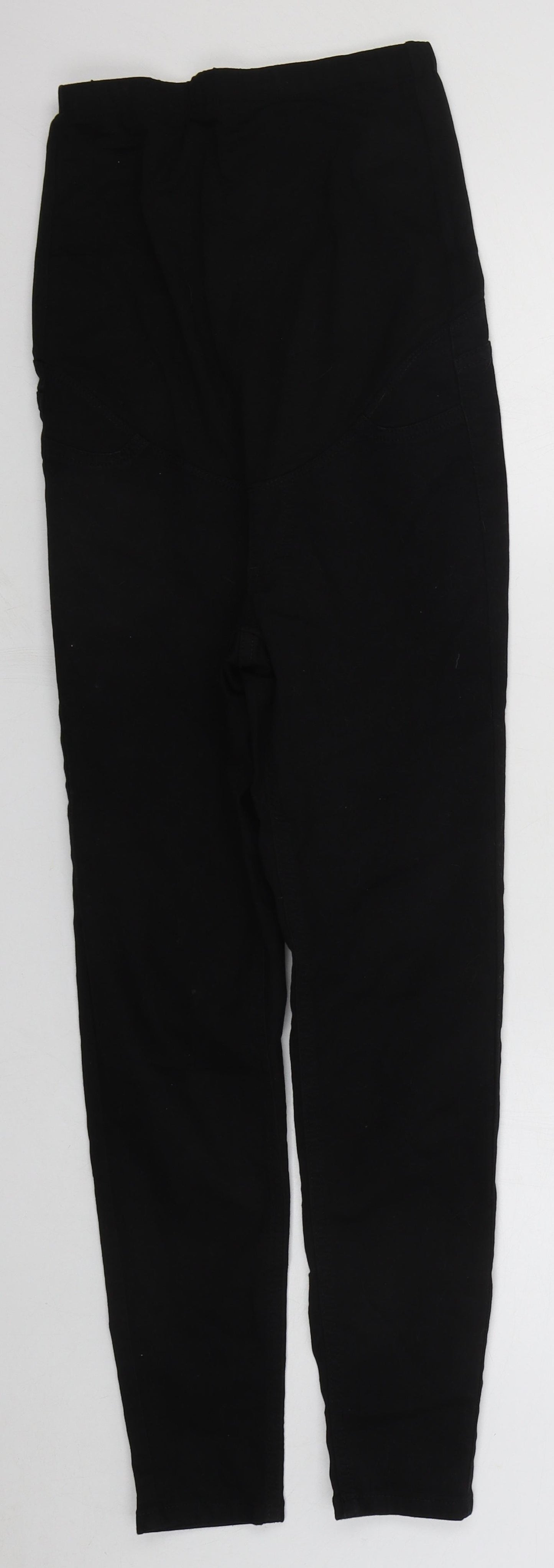 Marks and Spencer Womens Black Cotton Jegging Jeans Size 8 L26 in Regular